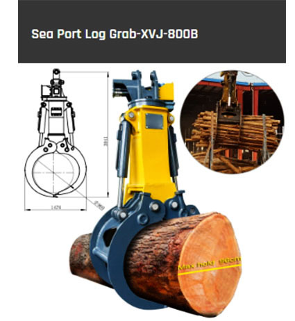 Sea Port Log Grab-XVJ-800B